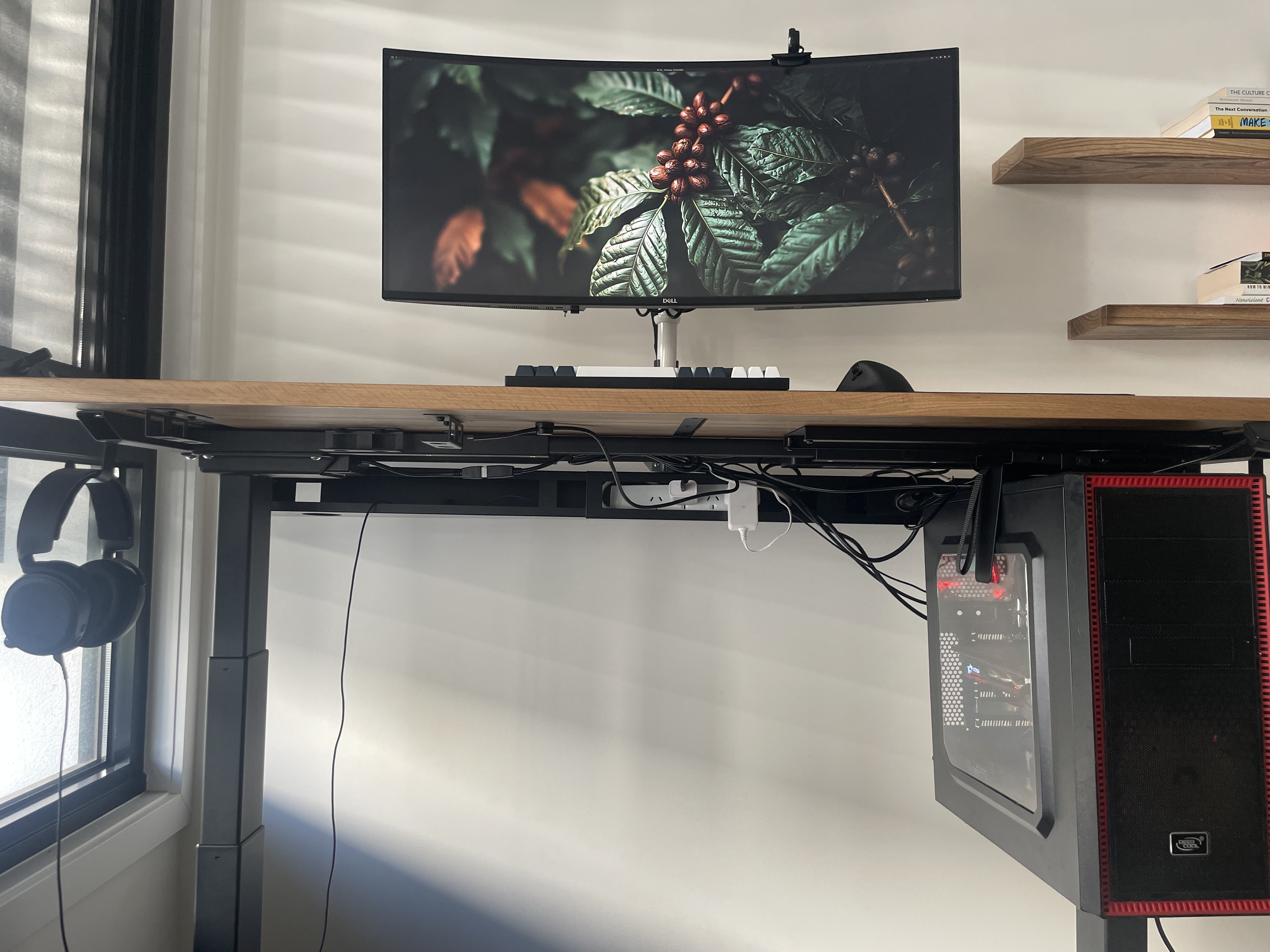Desk - underneath